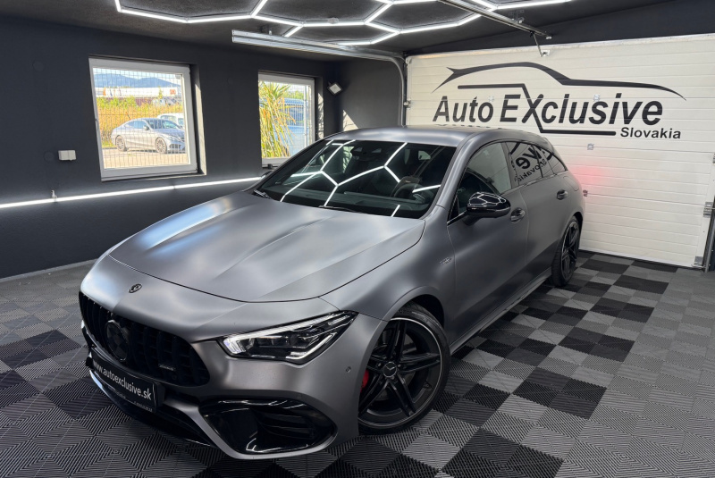 Ponuka vozidiel / Mercedes-Benz CLA Shooting Brake Mercedes-AMG SB 45 S 4MATIC A/T - video Ponuka vozidiel / Mercedes-Benz CLA Shooting Brake Mercedes-AMG SB 45 S 4MATIC A/T - video