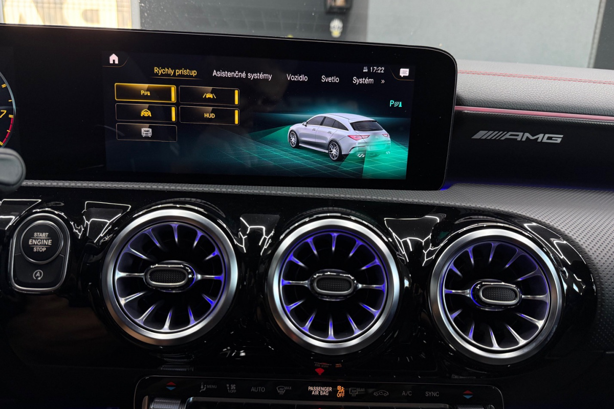 Ponuka vozidiel / Mercedes-Benz CLA Shooting Brake Mercedes-AMG SB 45 S 4MATIC A/T - video Ponuka vozidiel / Mercedes-Benz CLA Shooting Brake Mercedes-AMG SB 45 S 4MATIC A/T - video