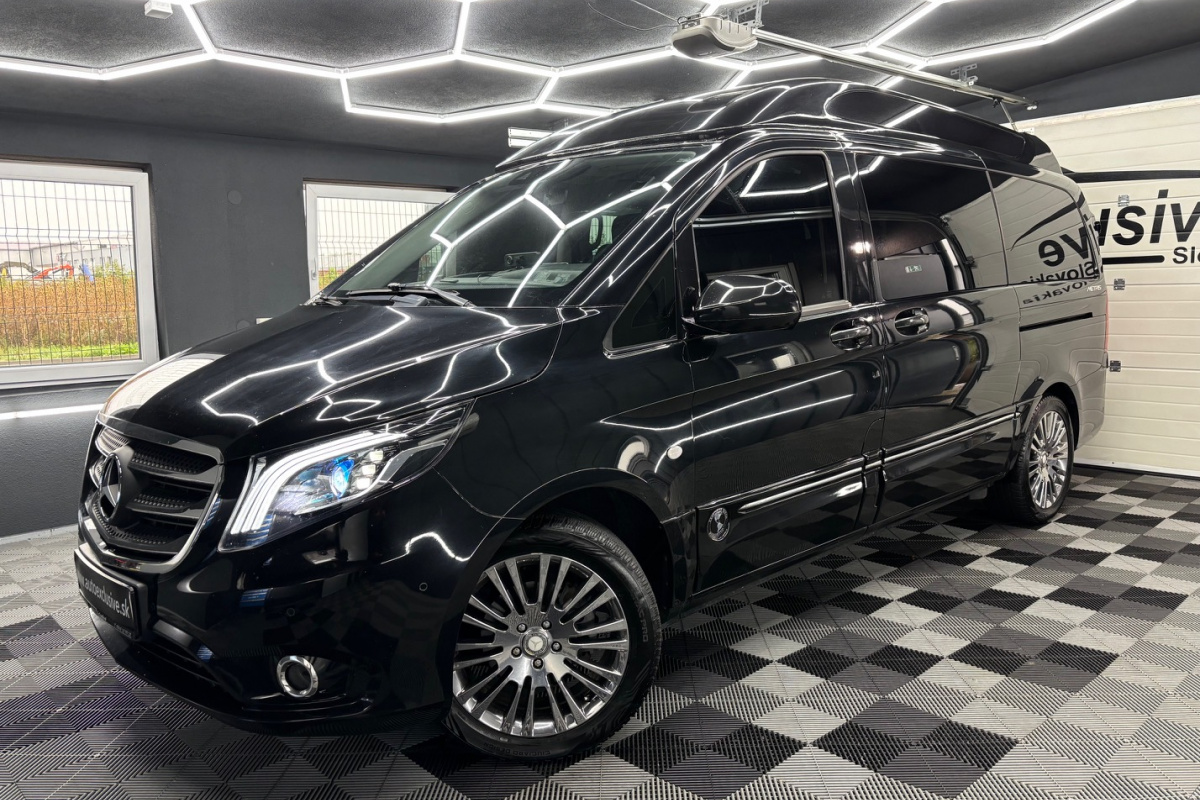 Ponuka vozidiel / Mercedes-Benz V trieda METRIS 2.0 BENZÍN AUTOMAT 7-MIEST - video