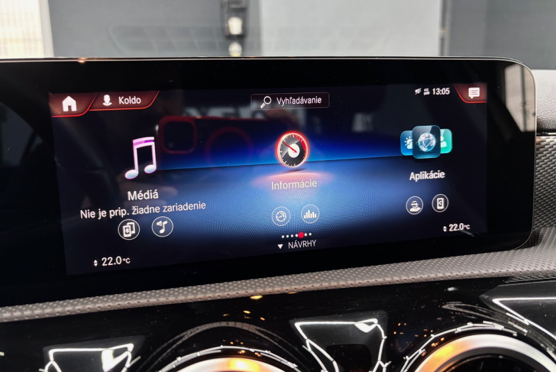  Ponuka vozidiel / Mercedes-Benz A trieda 180 d /T - video