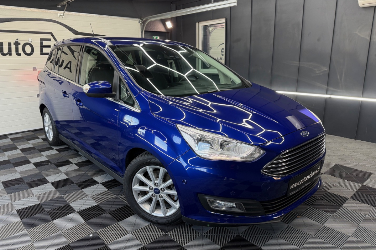 Ponuka vozidiel / Ford Grand C-Max 1.5 TDCi 120k Titanium A/T - video Ponuka vozidiel / Ford Grand C-Max 1.5 TDCi 120k Titanium A/T - video