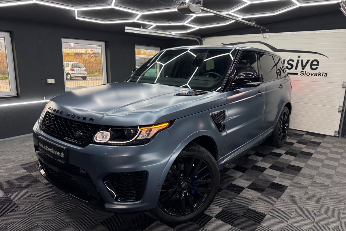 Ponuka vozidiel / Land Rover Range Rover Sport 5.0 V8 S/C SVR - video