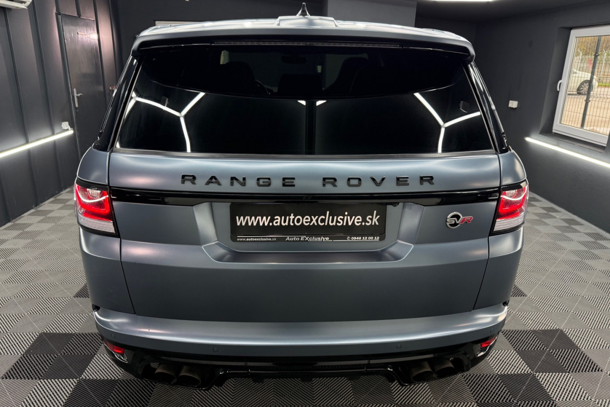 Ponuka vozidiel / Land Rover Range Rover Sport 5.0 V8 S/C SVR - video Ponuka vozidiel / Land Rover Range Rover Sport 5.0 V8 S/C SVR - video