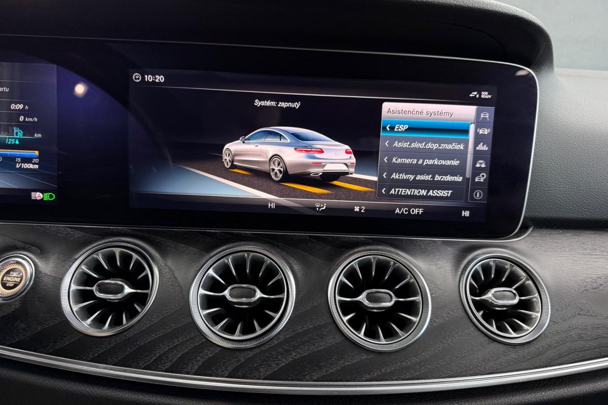 Ponuka vozidiel / Mercedes-Benz E trieda Kupé 200 4matic A/T - video Ponuka vozidiel / Mercedes-Benz E trieda Kupé 200 4matic A/T - video