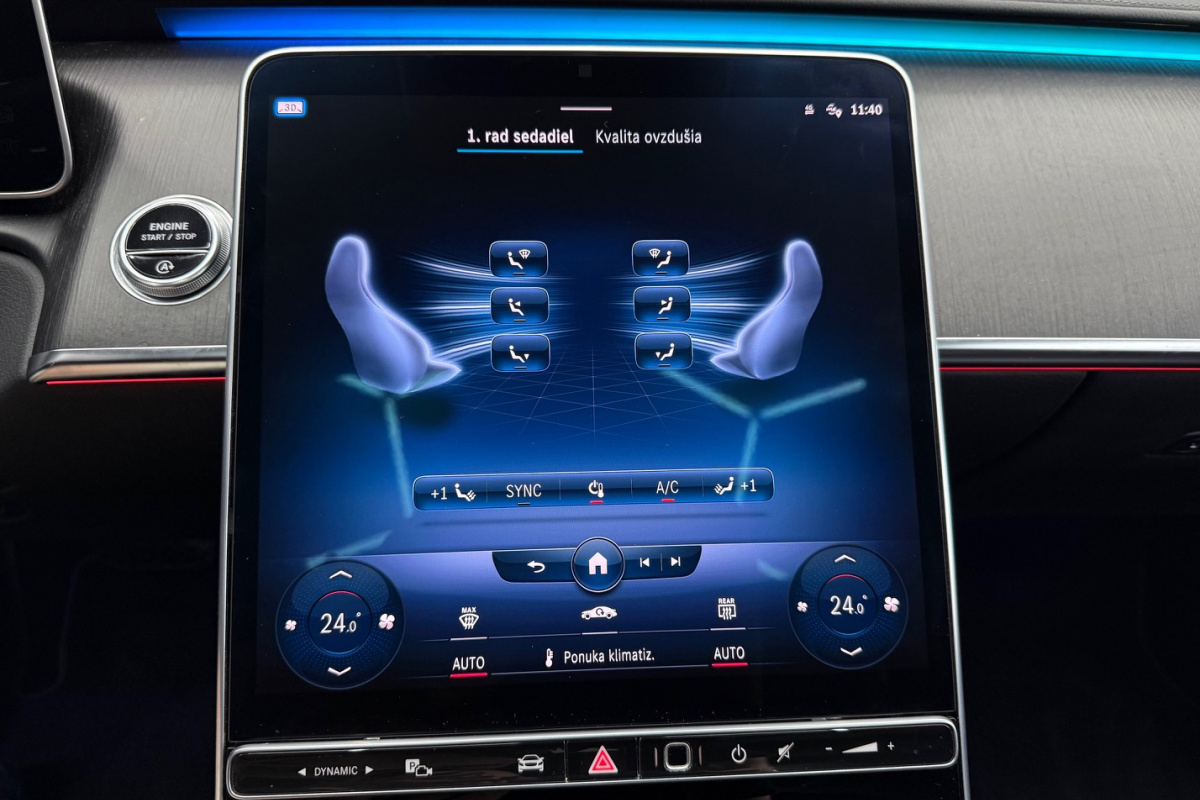 Ponuka vozidiel / Mercedes-Benz S trieda Sedan 350 d 4MATIC A/T - video