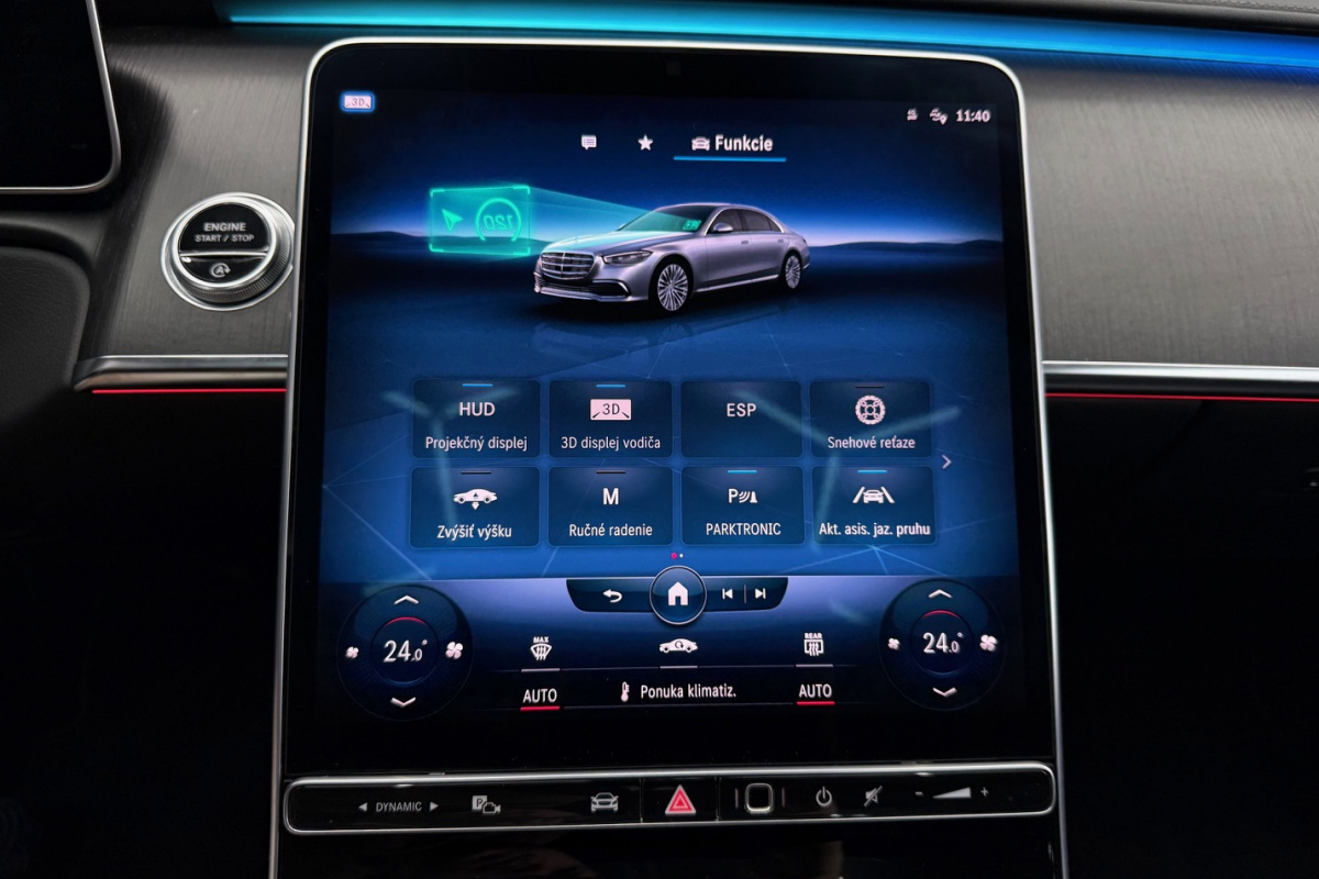 Ponuka vozidiel / Mercedes-Benz S trieda Sedan 350 d 4MATIC A/T - video