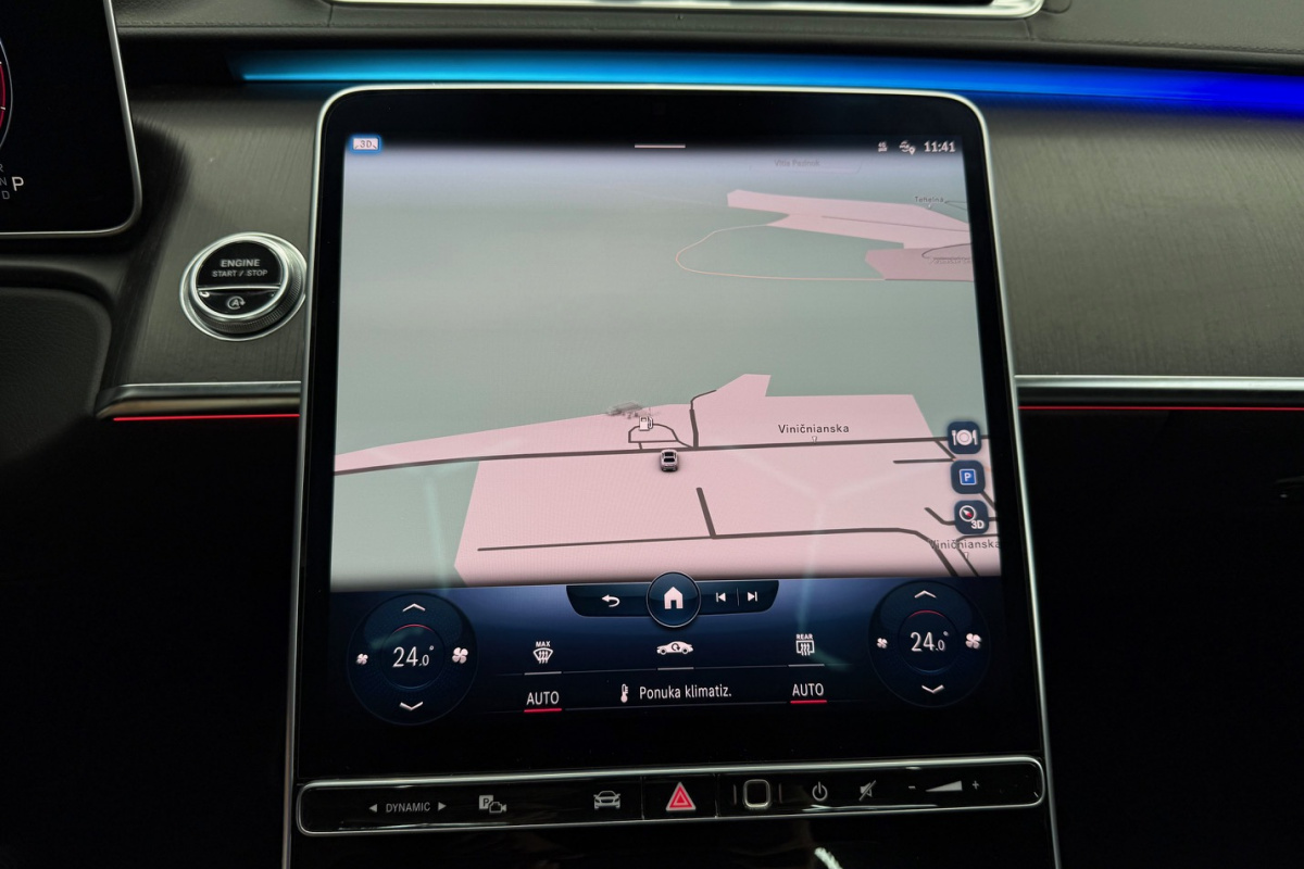 Ponuka vozidiel / Mercedes-Benz S trieda Sedan 350 d 4MATIC A/T - video