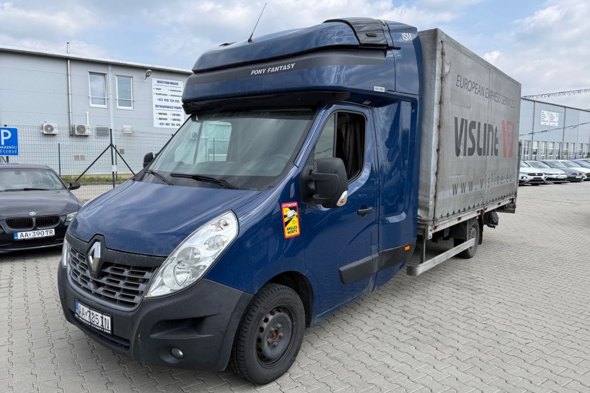 Ponuka vozidiel / Renault Master Plachta 2.3 Hydraulické čelo - video Ponuka vozidiel / Renault Master Plachta 2.3 Hydraulické čelo - video