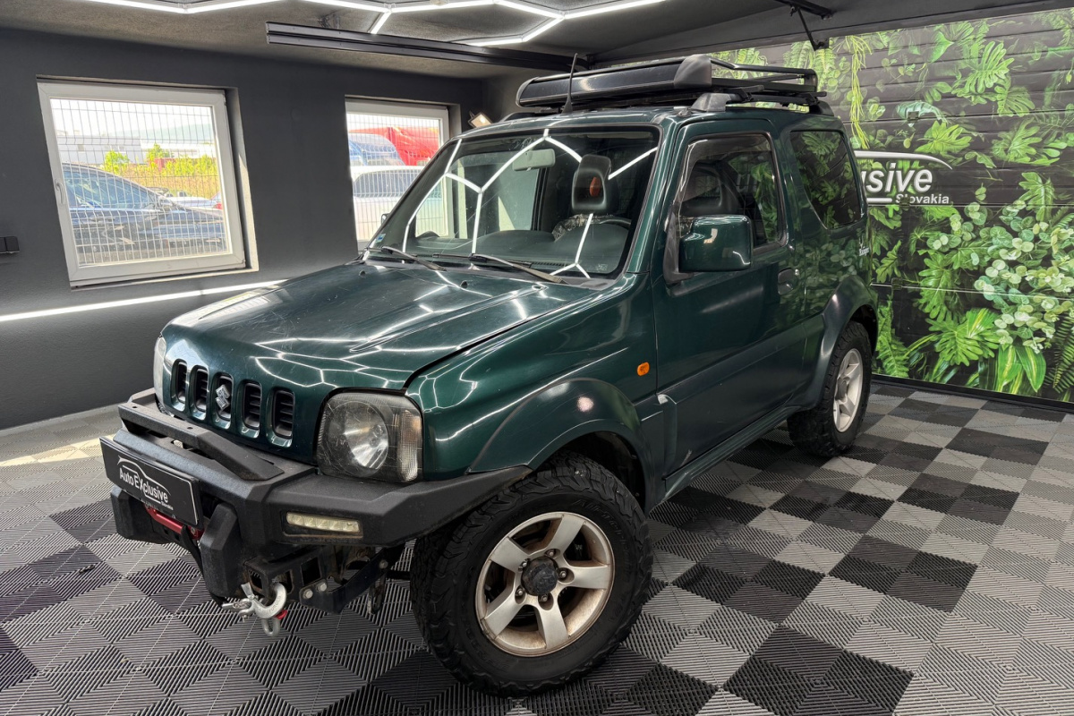 Ponuka vozidiel / Suzuki Jimny 1.3 JXL - video Ponuka vozidiel / Suzuki Jimny 1.3 JXL - video