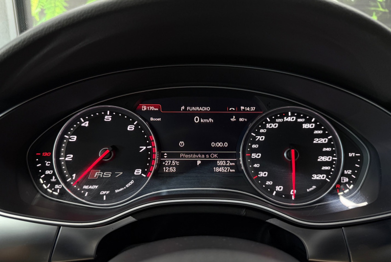  Ponuka vozidiel / Audi RS7 4.0 V8 Quattro - video