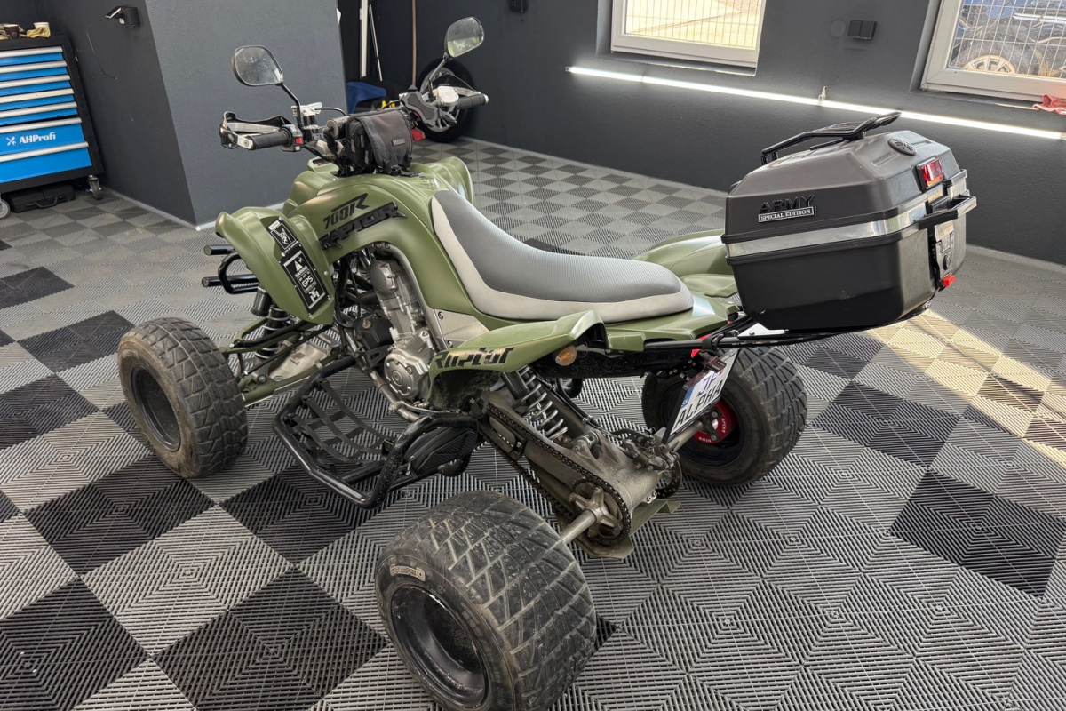 Ponuka vozidiel / Yamaha YFM 700 R - video