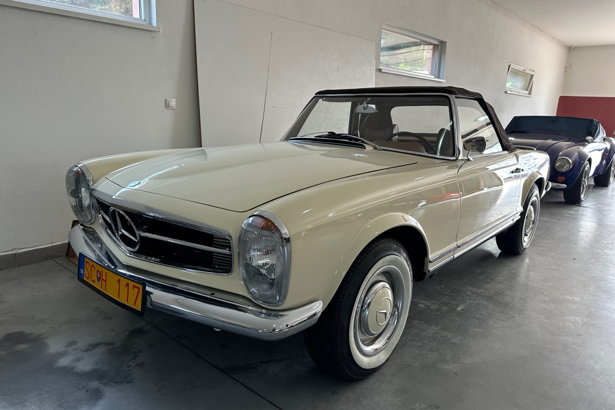 Ponuka vozidiel / Mercedes-Benz SL 230SL PAGODA - video Ponuka vozidiel / Mercedes-Benz SL 230SL PAGODA - video