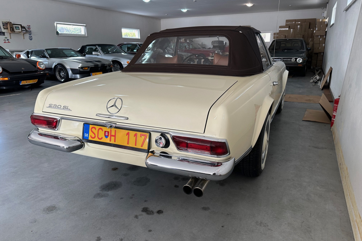 Ponuka vozidiel / Mercedes-Benz SL 230SL PAGODA - video Ponuka vozidiel / Mercedes-Benz SL 230SL PAGODA - video