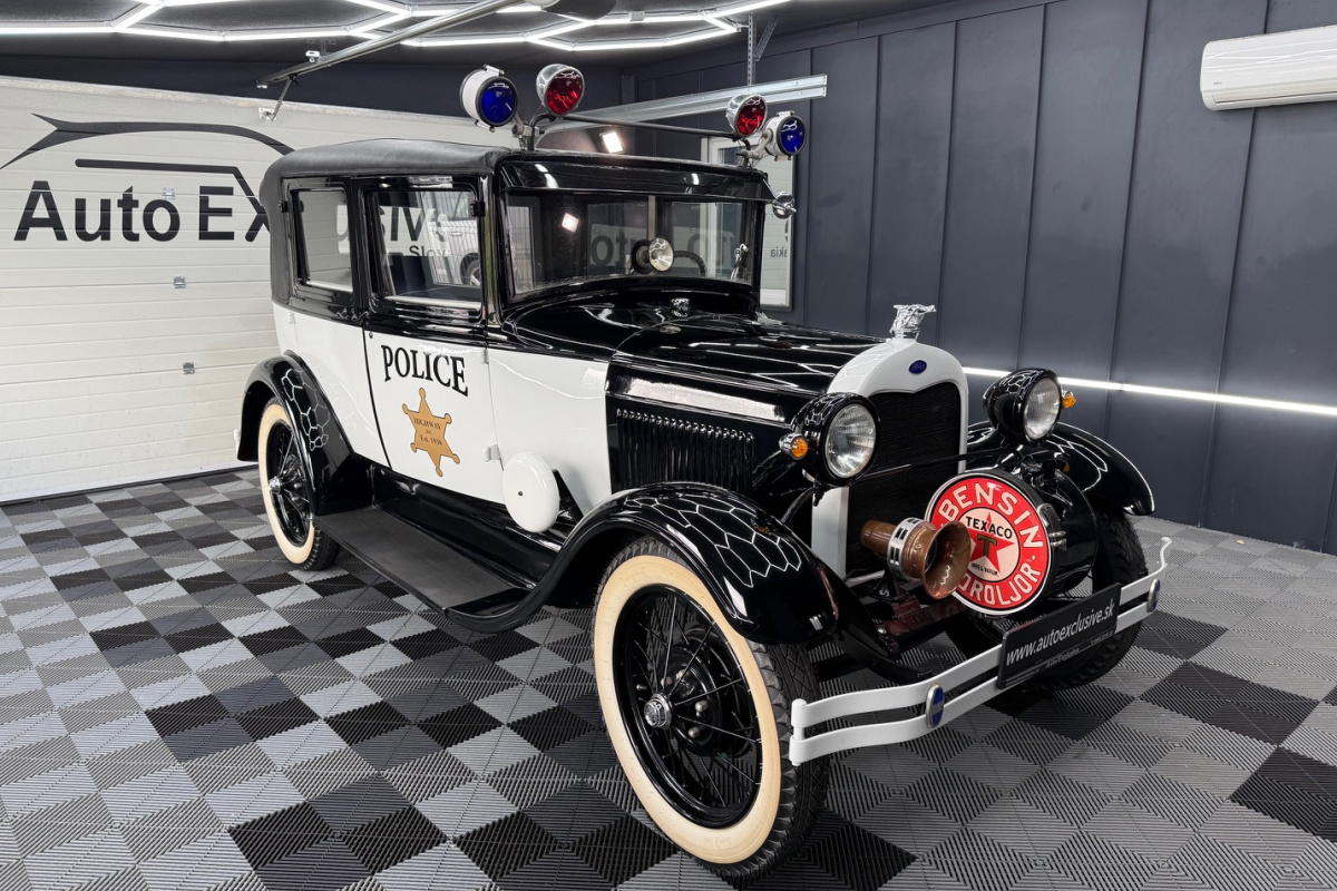 Ponuka vozidiel / Ford A 1929 POLICAJNÝ - video