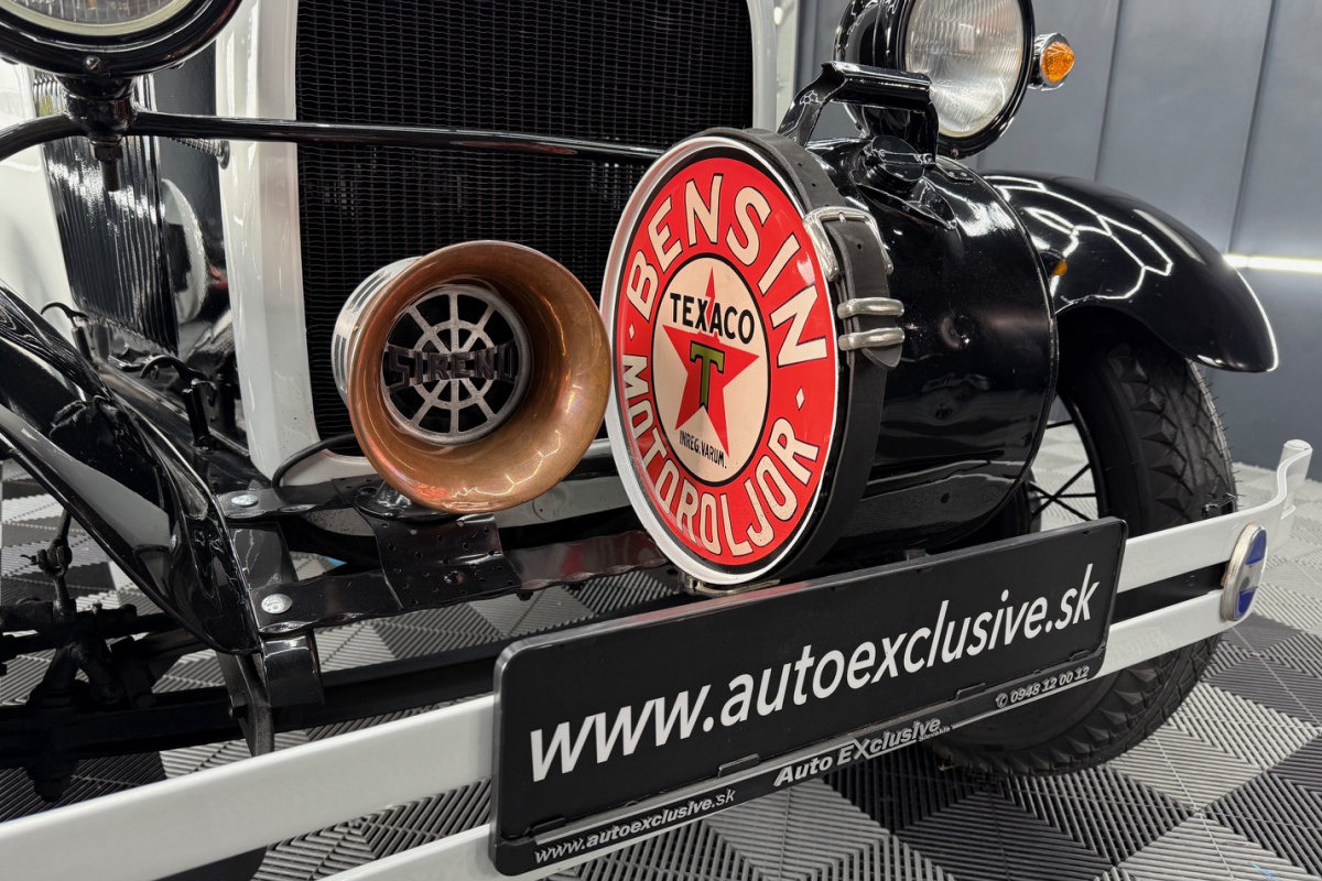 Ponuka vozidiel / Ford A 1929 POLICAJNÝ - video